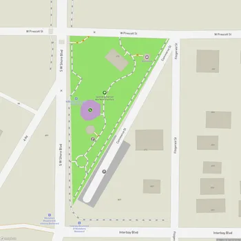 Map of Spanish American War Memorial Park
