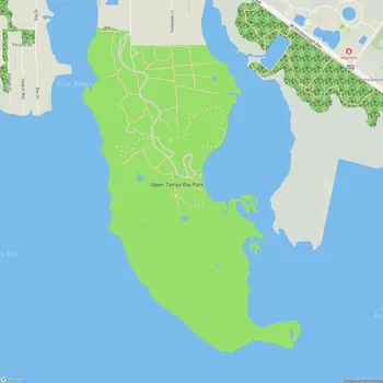Map of Upper Tampa Bay Park