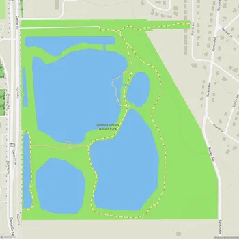 Map of Debbie Lightsey Nature Park