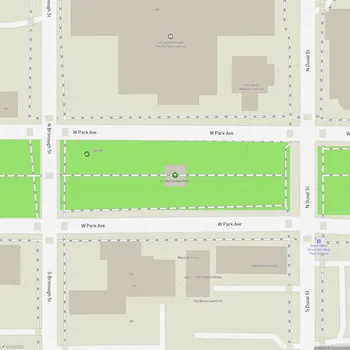 Map of E. Peck Greene Park