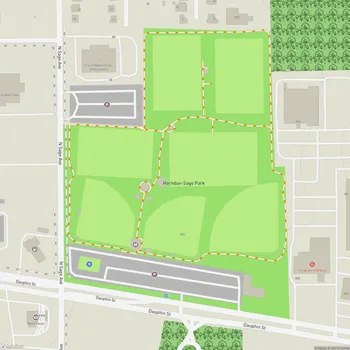 Map of Herndon-Sage Park