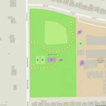 Map of Bonham Park