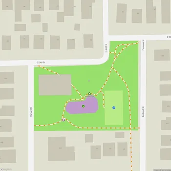 Map of Halbert Park