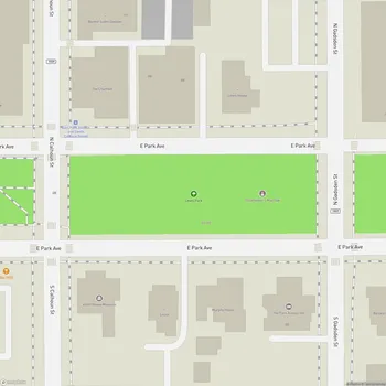 Map of Lewis Park