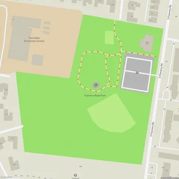 Map of Flannery Road Park