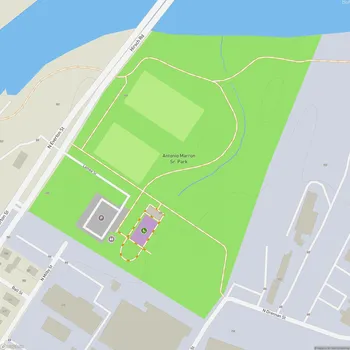 Map of Antonio Marron Sr. Park