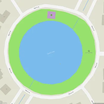 Map of Lynch Lake Park