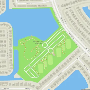 Map of William B Armstrong Dream Park