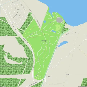 Map of Alexander Deussen Park