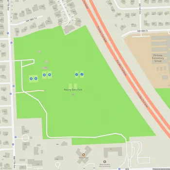 Map of Rolling Oaks Park