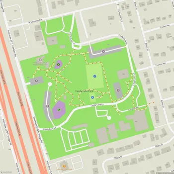 Map of Candy Cane Park