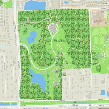 Map of Tree Tops Park