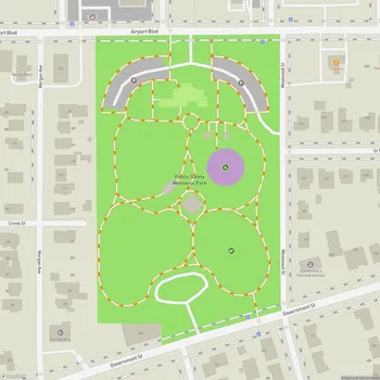 Map of Public Safety Memorial Park