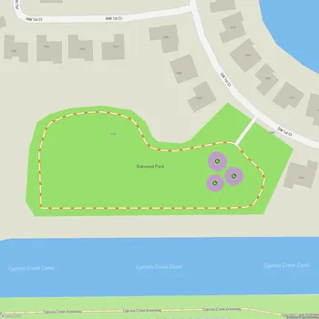 Map of Oakwood Park