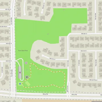 Map of Fern Glen Park