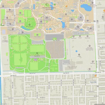 Map of Tamiami Regional Park