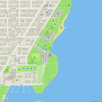 Map of Vinoy Park