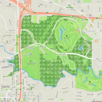 Map of Memorial Park