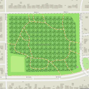 Map of West 11th Street Park