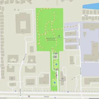 Map of Northeast Park and Paw Place