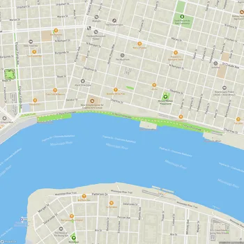 Map of Crescent Park