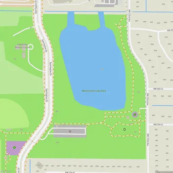 Map of Westchester Lake Park