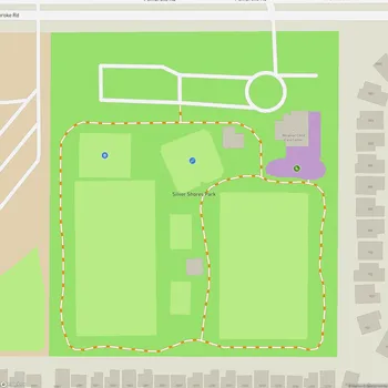 Map of Silver Shores Park