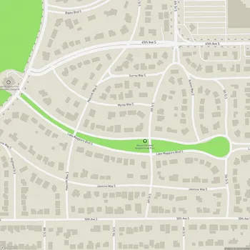 Map of Bayou Highlands Neighborhood Park
