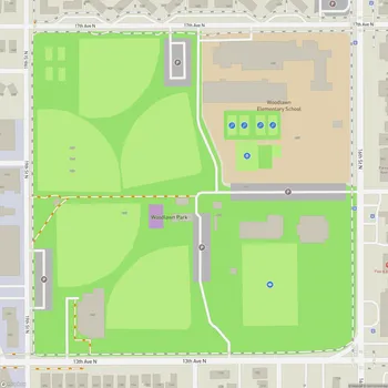Map of Woodlawn Park