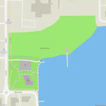 Map of Coffee Pot Park