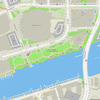Map of Cotanchobee Fort Brooke Park