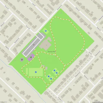 Map of Thomas Park