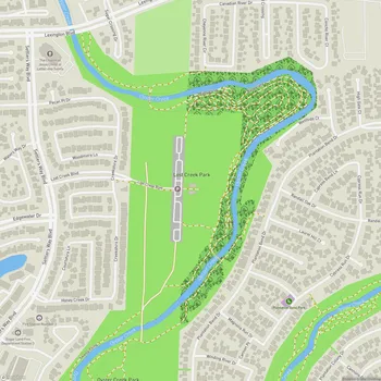 Map of Lost Creek Park