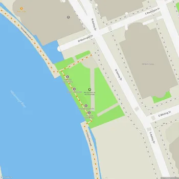 Map of MacDill Park on the Riverwalk