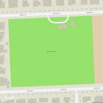 Map of Westwood Park