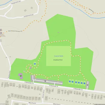 Map of Acadiana Park
