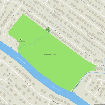 Map of Oak Hammock Park