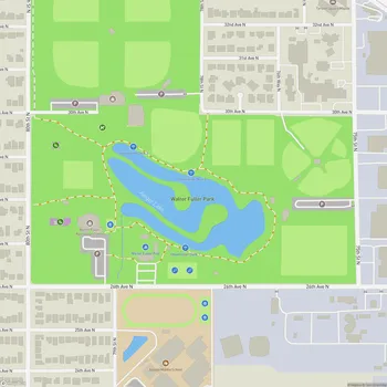 Map of Walter Fuller Park