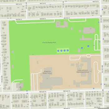 Map of Charles Hadley Park