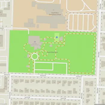 Map of South Olive Park