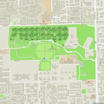Map of Kendall Indian Hammocks County Park