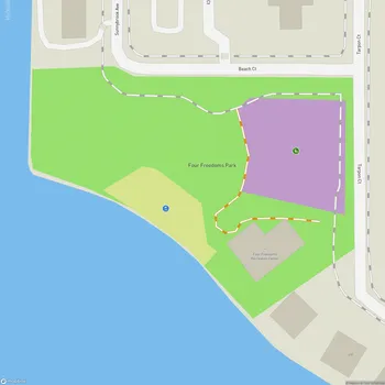 Map of Four Freedoms Park