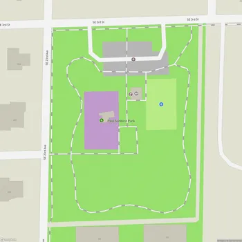 Map of Paul Sanborn Park