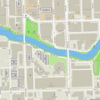 Map of Riverwalk South