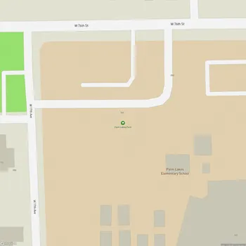 Map of Palm Lakes Park