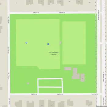 Map of Storm Football Complex