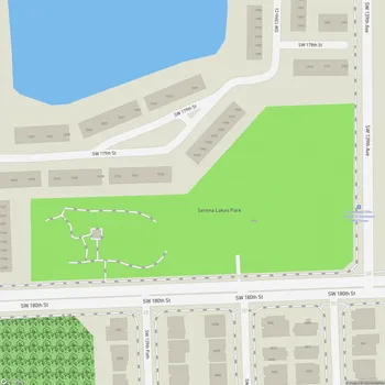 Map of Serena Lakes Park