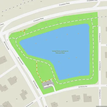 Map of United States Submarine Veterans Park