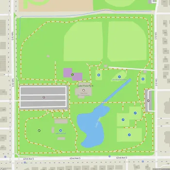 Map of Lake Vista Park
