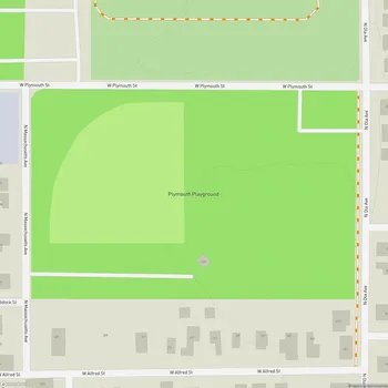 Map of Plymouth Playground